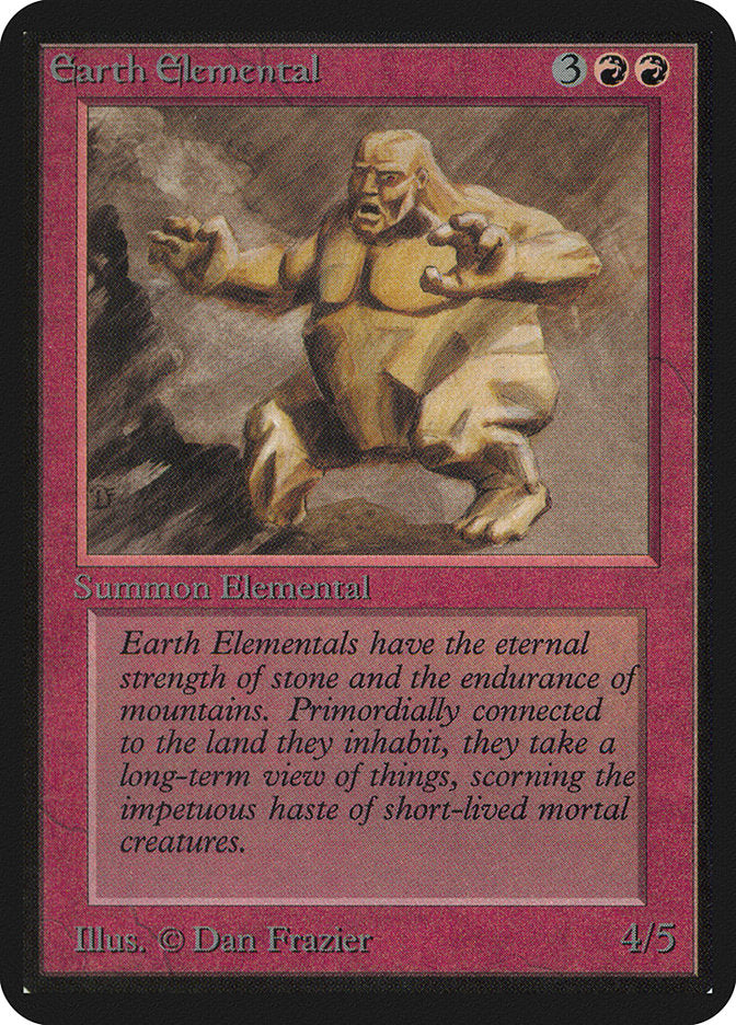 Earth Elemental [Alpha Edition] | Game Master's Emporium (The New GME)
