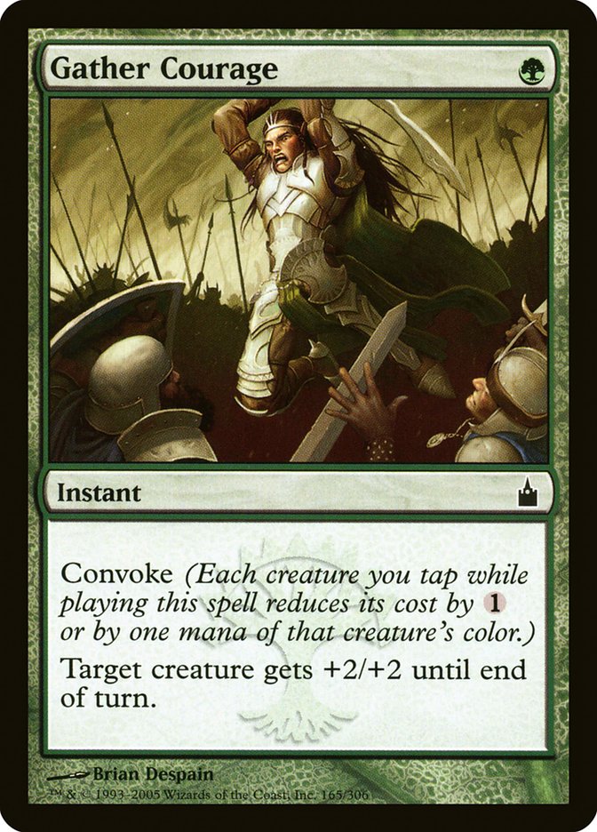 Gather Courage [Ravnica: City of Guilds] | Game Master's Emporium (The New GME)