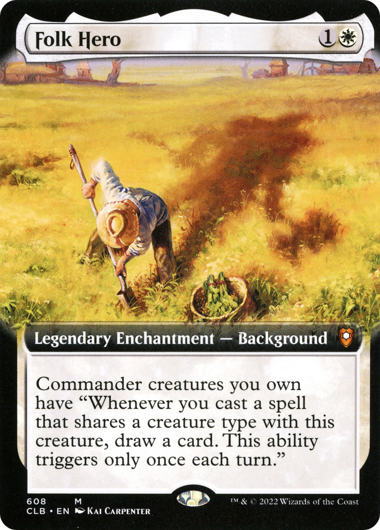 Folk Hero (Surge Foil) [Marvel Super Heroes Commander] | Game Master's Emporium (The New GME)
