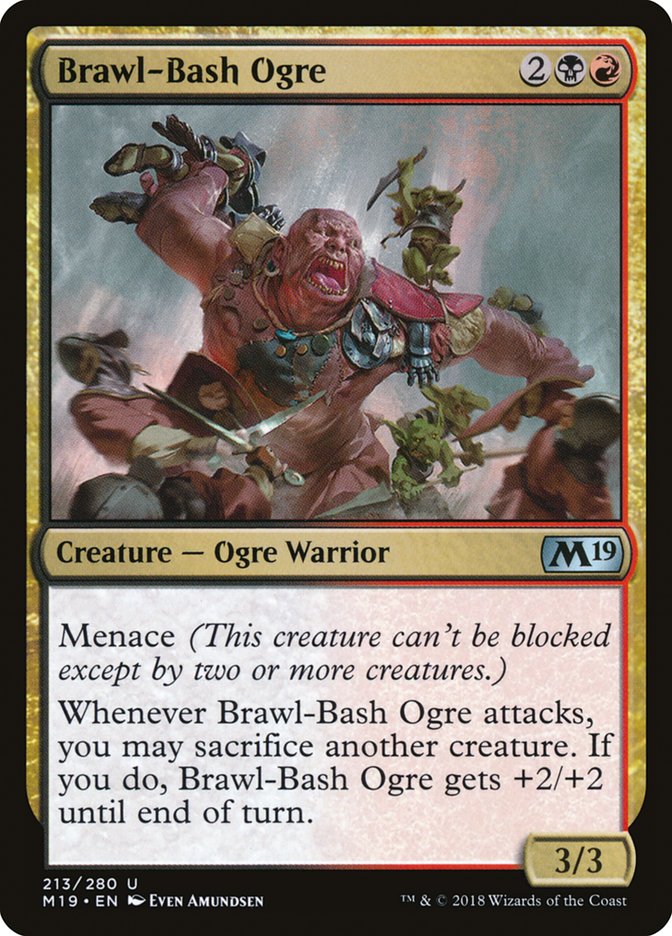 Brawl-Bash Ogre [Core Set 2019] | Game Master's Emporium (The New GME)