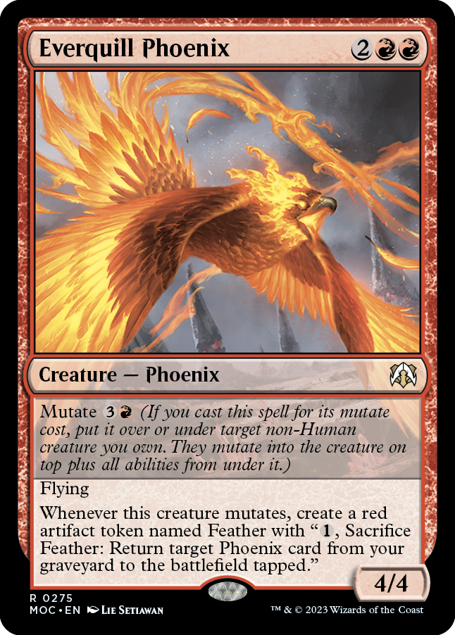 Everquill Phoenix [March of the Machine Commander] | Game Master's Emporium (The New GME)