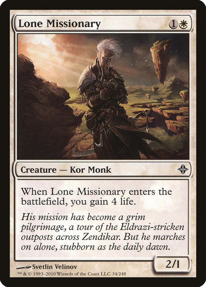 Lone Missionary [Rise of the Eldrazi] | Game Master's Emporium (The New GME)
