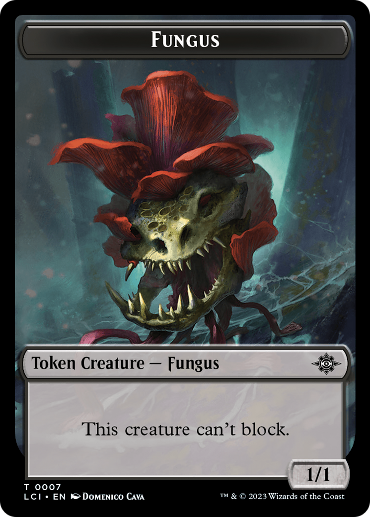 Gnome // Fungus Double-Sided Token [The Lost Caverns of Ixalan Tokens] | Game Master's Emporium (The New GME)