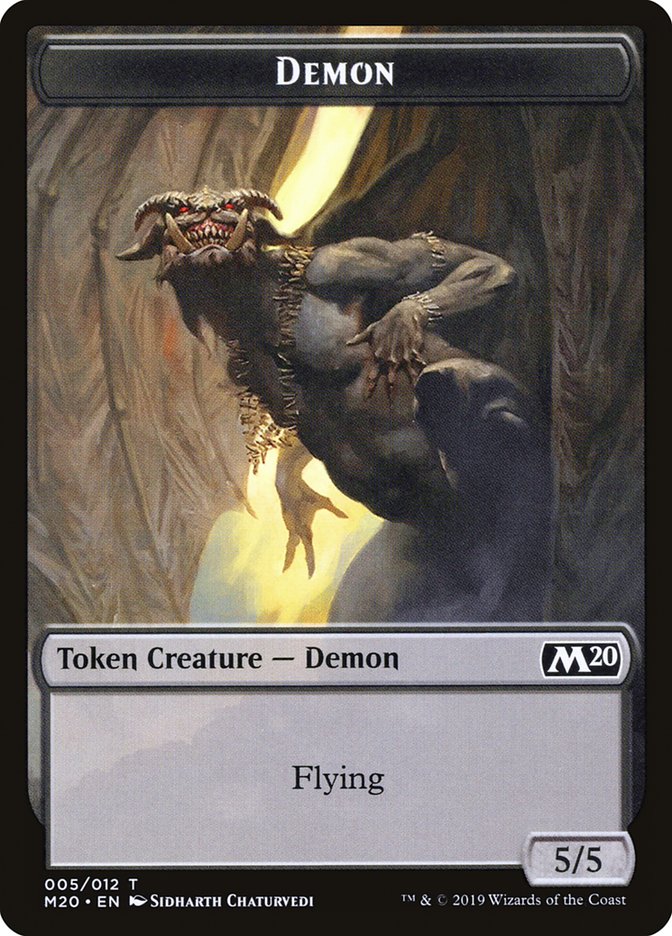 Demon Token [Core Set 2020 Tokens] | Game Master's Emporium (The New GME)