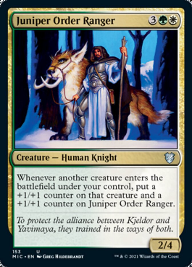 Juniper Order Ranger [Innistrad: Midnight Hunt Commander] | Game Master's Emporium (The New GME)