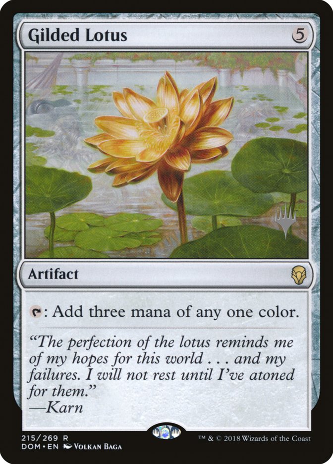 Gilded Lotus (Promo Pack) [Dominaria Promos] | Game Master's Emporium (The New GME)