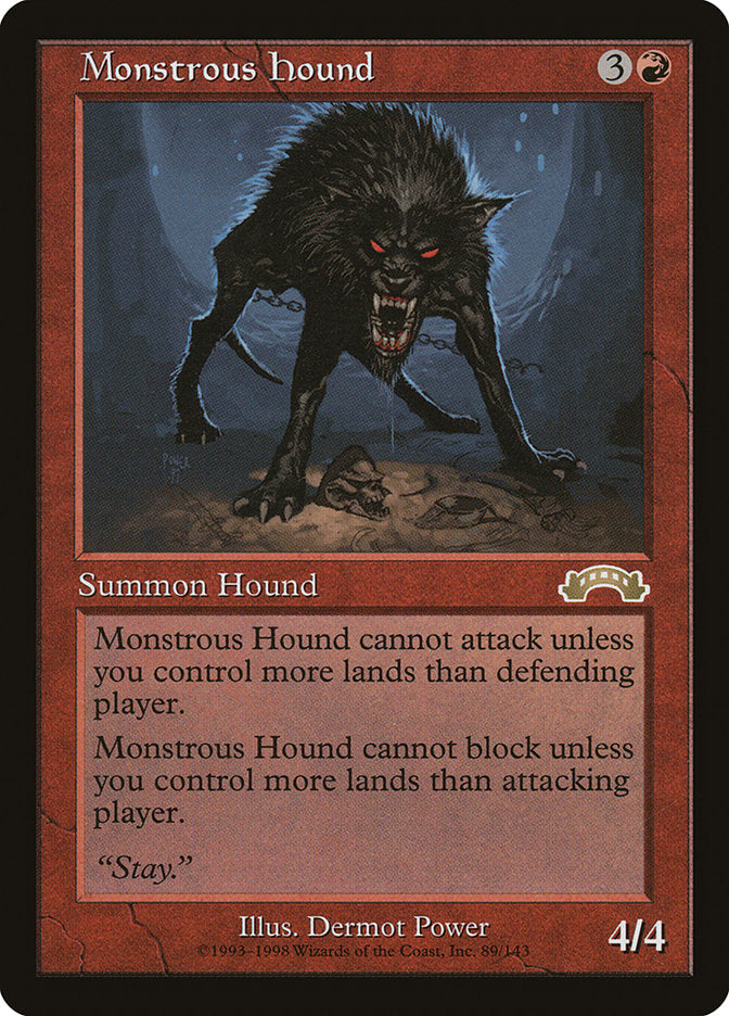 Monstrous Hound [Exodus] | Game Master's Emporium (The New GME)