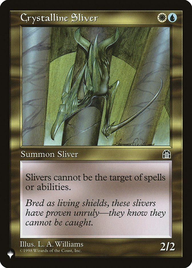 Crystalline Sliver [The List] | Game Master's Emporium (The New GME)