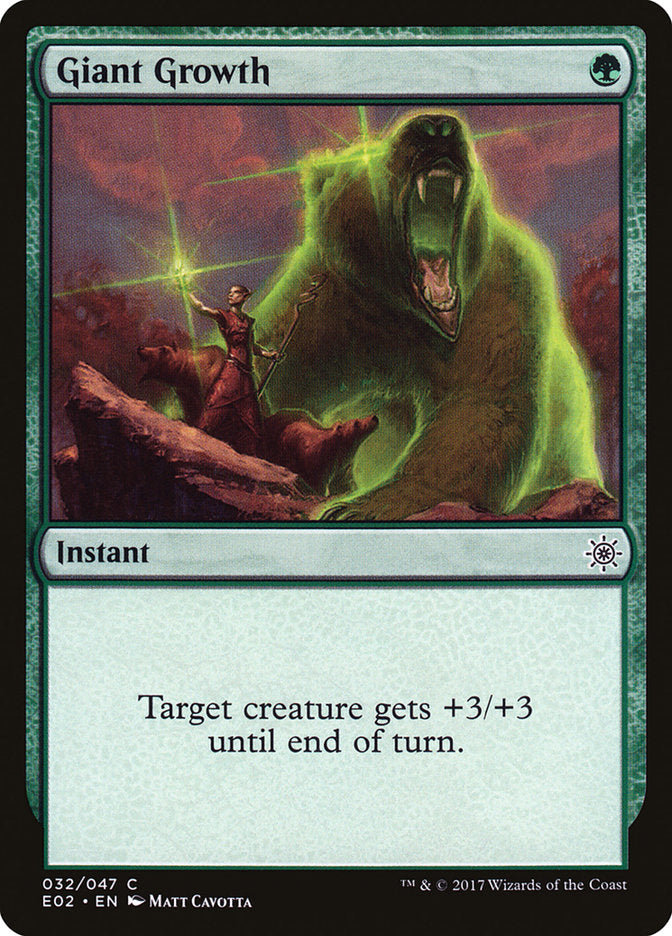 Giant Growth [Explorers of Ixalan] | Game Master's Emporium (The New GME)