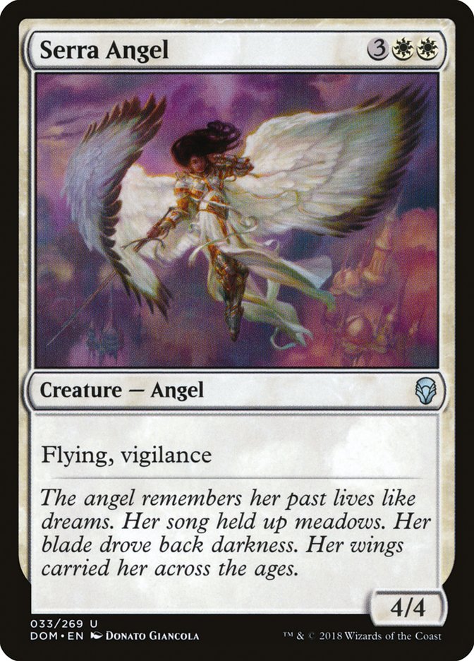 Serra Angel [Dominaria] | Game Master's Emporium (The New GME)