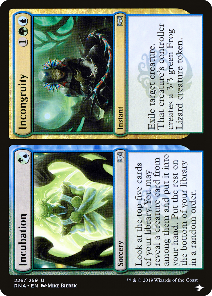 Incubation // Incongruity [The List] | Game Master's Emporium (The New GME)