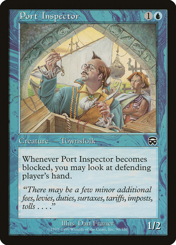 Port Inspector [Mercadian Masques] | Game Master's Emporium (The New GME)