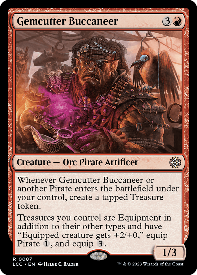 Gemcutter Buccaneer [The Lost Caverns of Ixalan Commander] | Game Master's Emporium (The New GME)