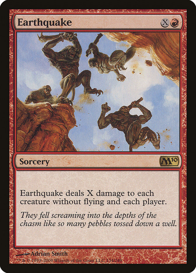 Earthquake [Magic 2010] | Game Master's Emporium (The New GME)