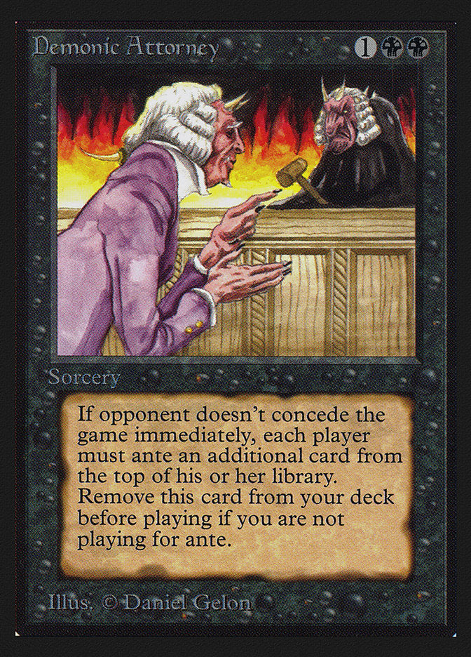 Demonic Attorney [Collectors' Edition] | Game Master's Emporium (The New GME)