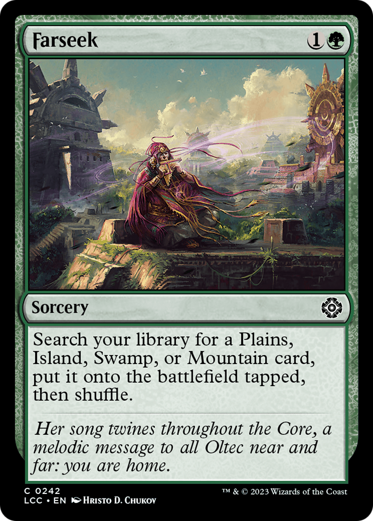 Farseek [The Lost Caverns of Ixalan Commander] | Game Master's Emporium (The New GME)
