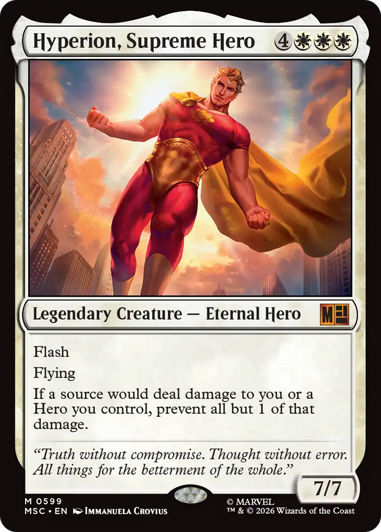 Hyperion, Supreme Hero [Marvel Super Heroes Commander] | Game Master's Emporium (The New GME)