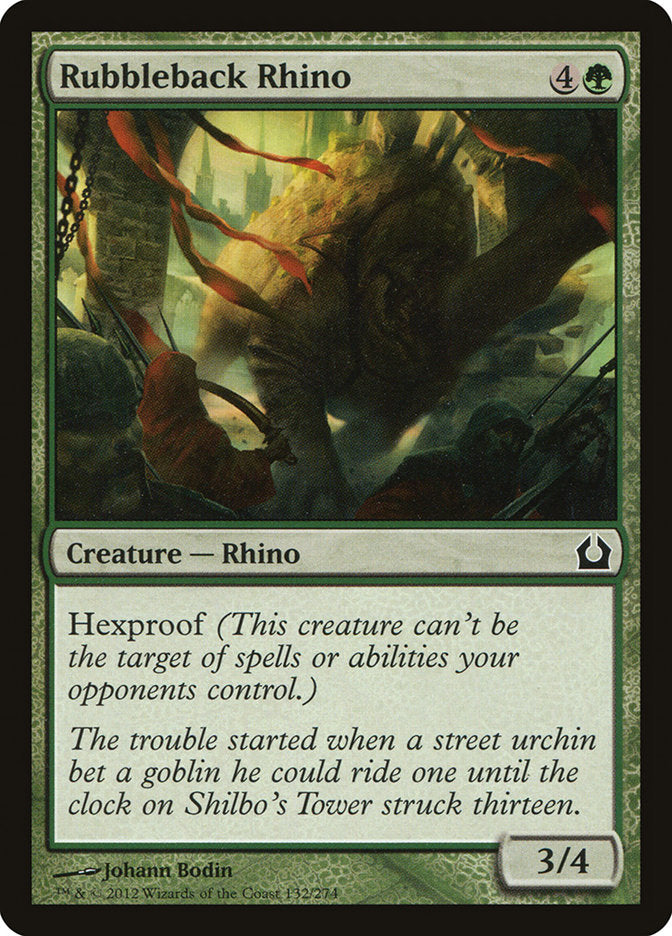 Rubbleback Rhino [Return to Ravnica] | Game Master's Emporium (The New GME)