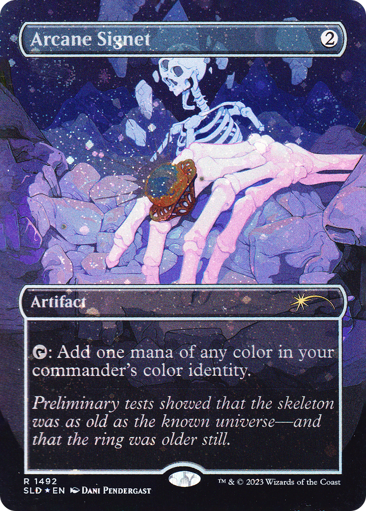 Arcane Signet (1492) (Galaxy Foil) [Secret Lair Drop Series] | Game Master's Emporium (The New GME)