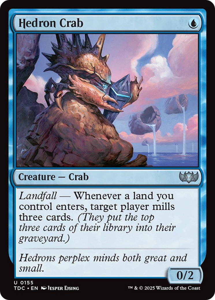Hedron Crab [Tarkir: Dragonstorm Commander] | Game Master's Emporium (The New GME)