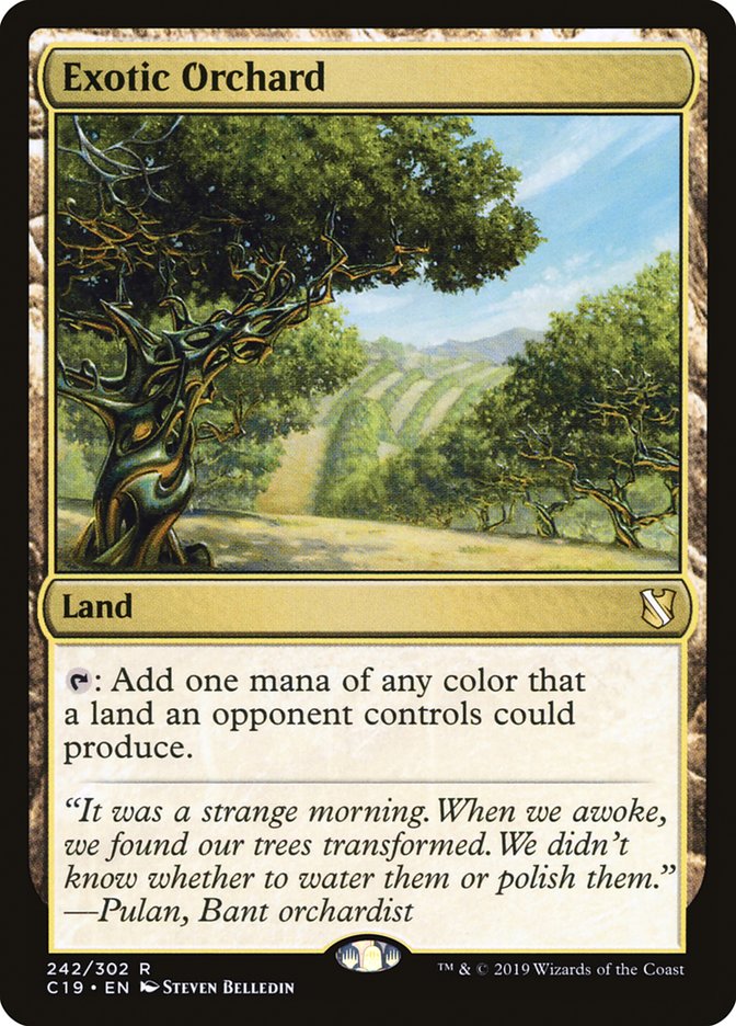 Exotic Orchard [Commander 2019] | Game Master's Emporium (The New GME)