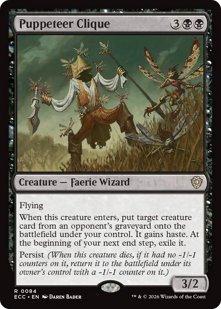 Puppeteer Clique [Lorwyn Eclipsed Commander] | Game Master's Emporium (The New GME)