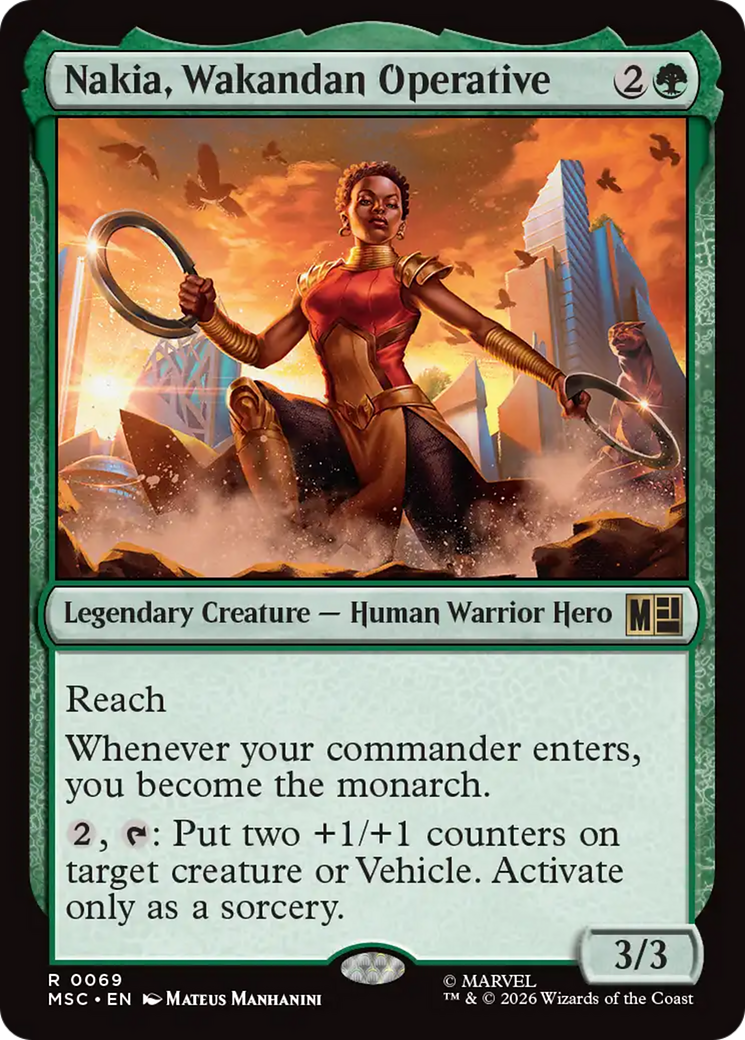 Nakia, Wakandan Operative [Marvel Super Heroes Commander] | Game Master's Emporium (The New GME)