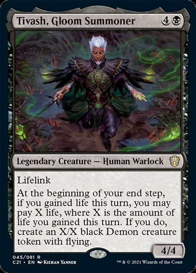 Tivash, Gloom Summoner [Commander 2021] | Game Master's Emporium (The New GME)