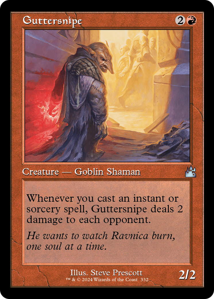 Guttersnipe (Retro Frame) [Ravnica Remastered] | Game Master's Emporium (The New GME)