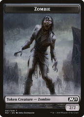 Demon // Zombie Double-Sided Token [Core Set 2021 Tokens] | Game Master's Emporium (The New GME)