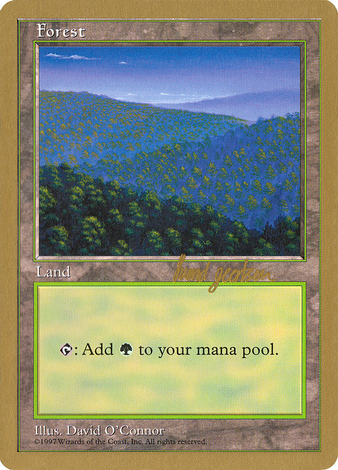 Forest (418) (Svend Geertsen) [World Championship Decks 1997] | Game Master's Emporium (The New GME)