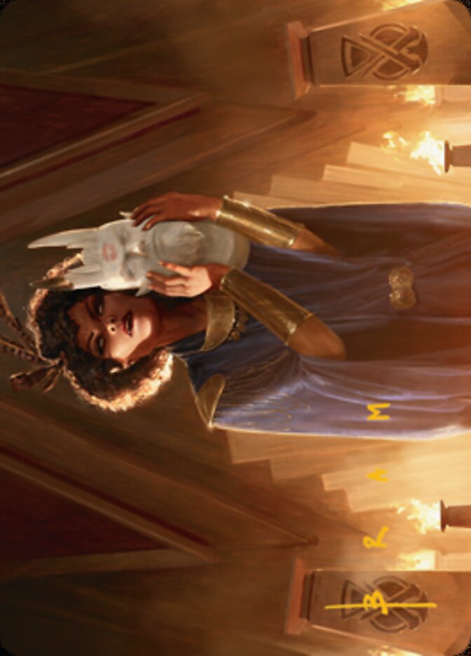 Cormela, Glamour Thief Art Card (Gold-Stamped Signature) [Streets of New Capenna Art Series] | Game Master's Emporium (The New GME)