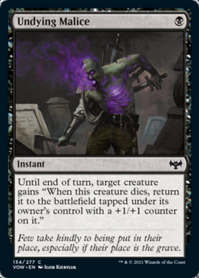 Undying Malice [Innistrad: Crimson Vow] | Game Master's Emporium (The New GME)