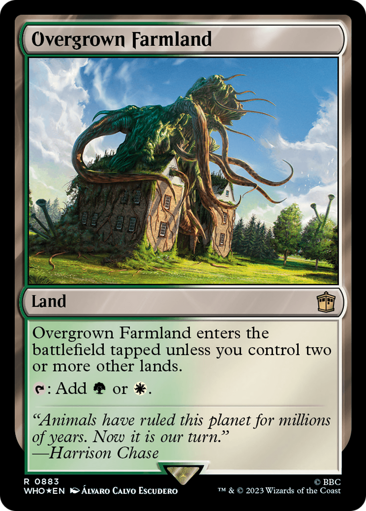 Overgrown Farmland (Surge Foil) [Doctor Who] | Game Master's Emporium (The New GME)