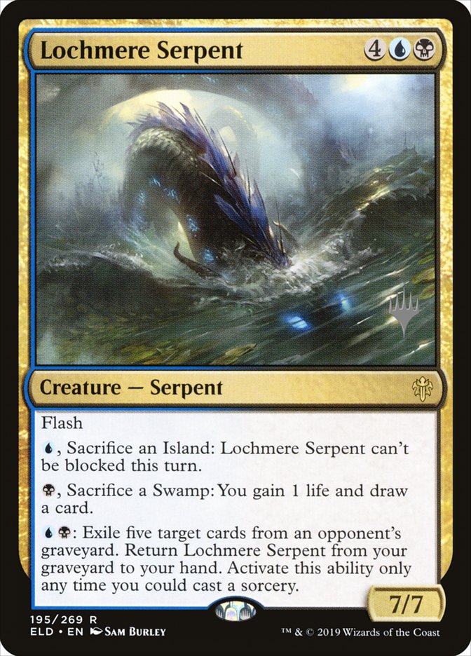 Lochmere Serpent (Promo Pack) [Throne of Eldraine Promos] | Game Master's Emporium (The New GME)