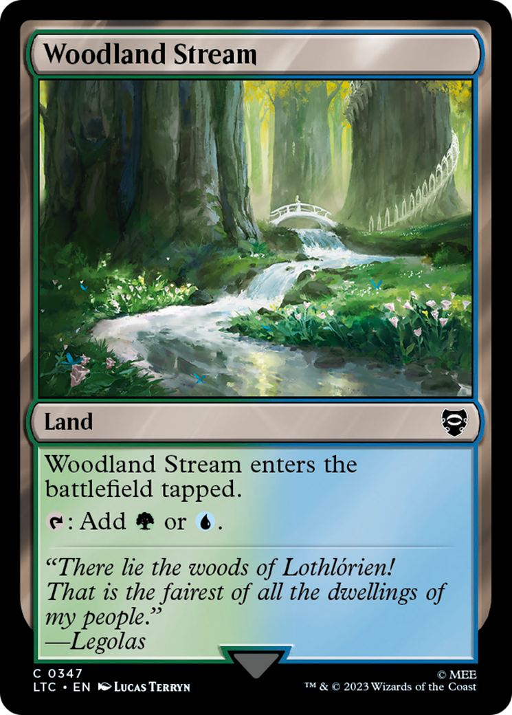 Woodland Stream [The Lord of the Rings: Tales of Middle-Earth Commander] | Game Master's Emporium (The New GME)