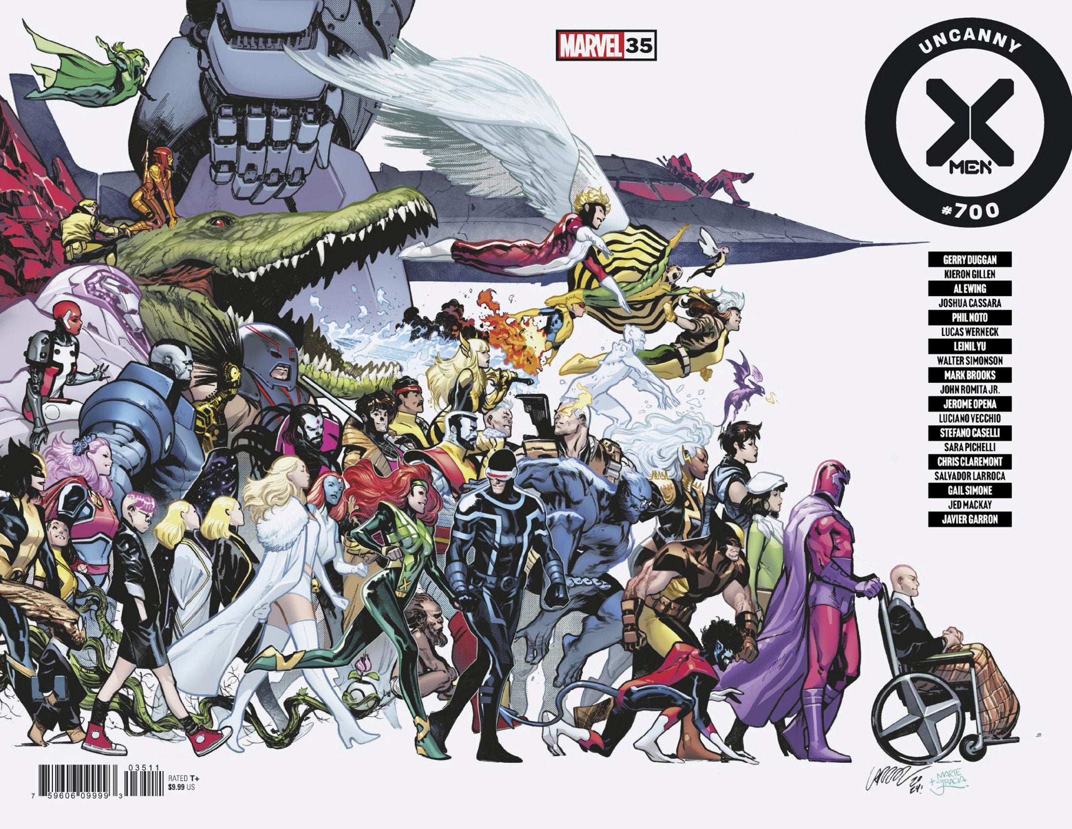 X-Men #35 Wraparound Cover [Fhx] | Game Master's Emporium (The New GME)
