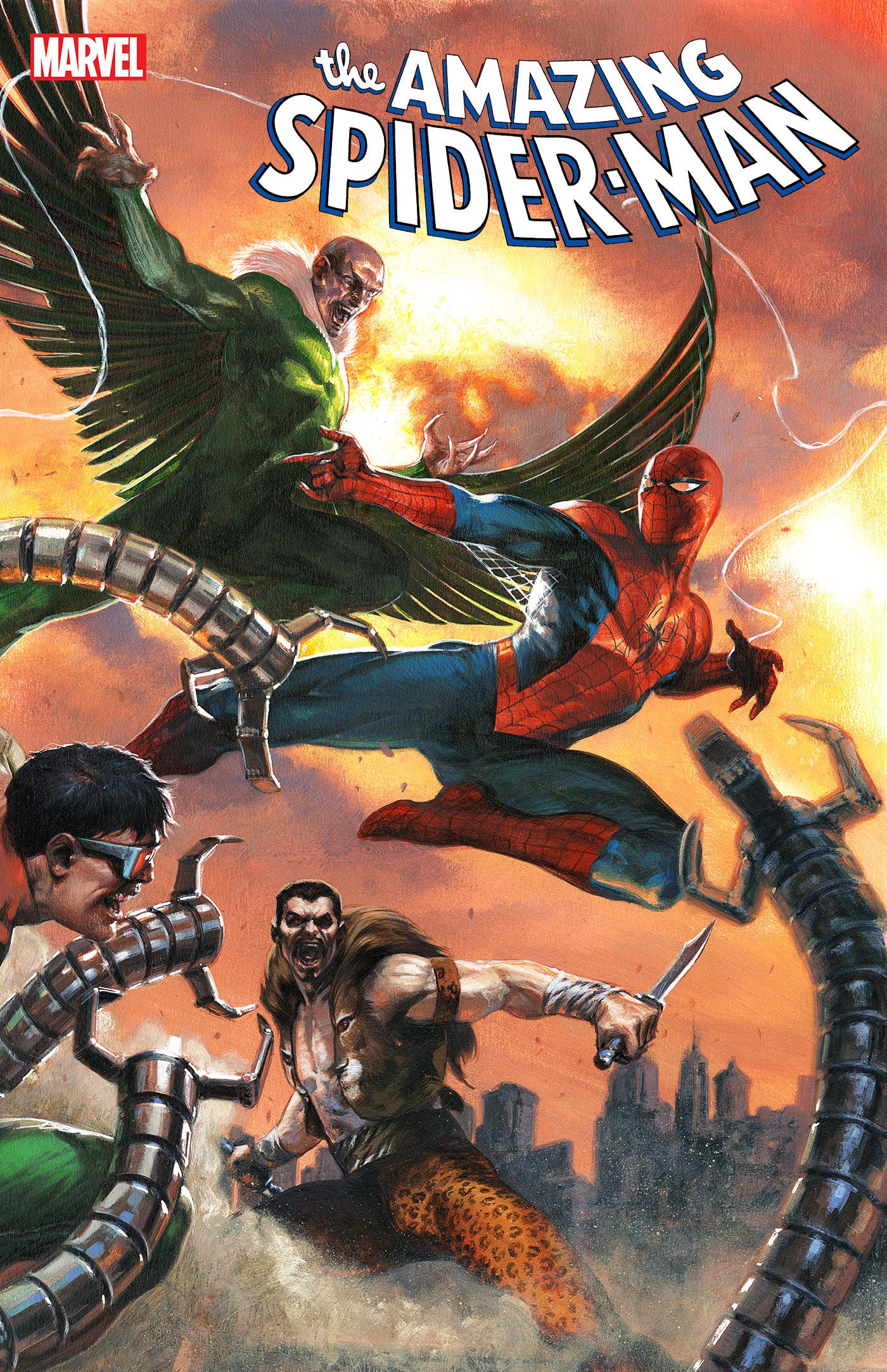 Amazing Spider-Man #54 Gabriele Dell'Otto Connecting Variant | Game Master's Emporium (The New GME)