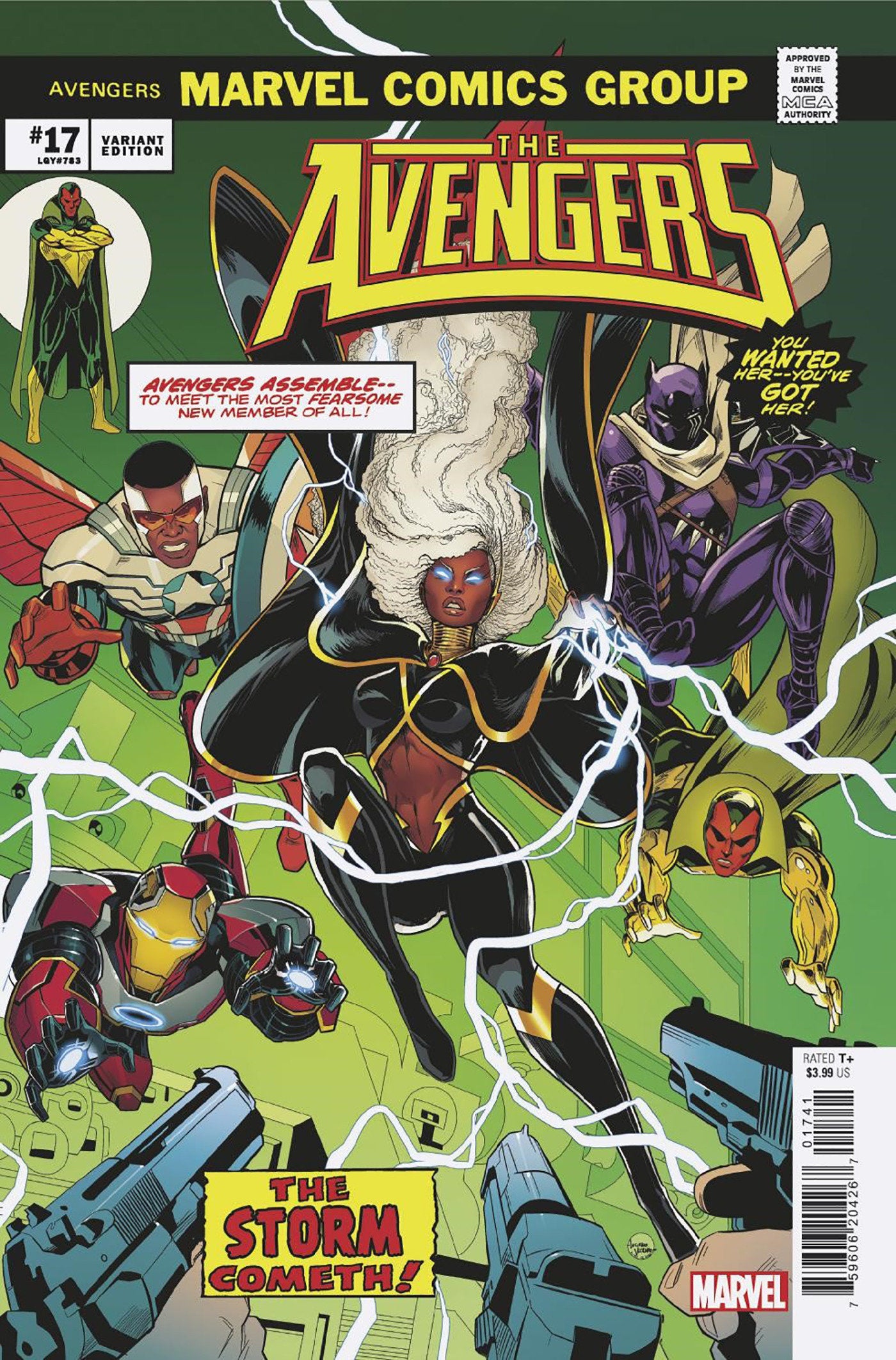 Avengers #17 Luciano Vecchio Homage Variant [Dpwx] | Game Master's Emporium (The New GME)