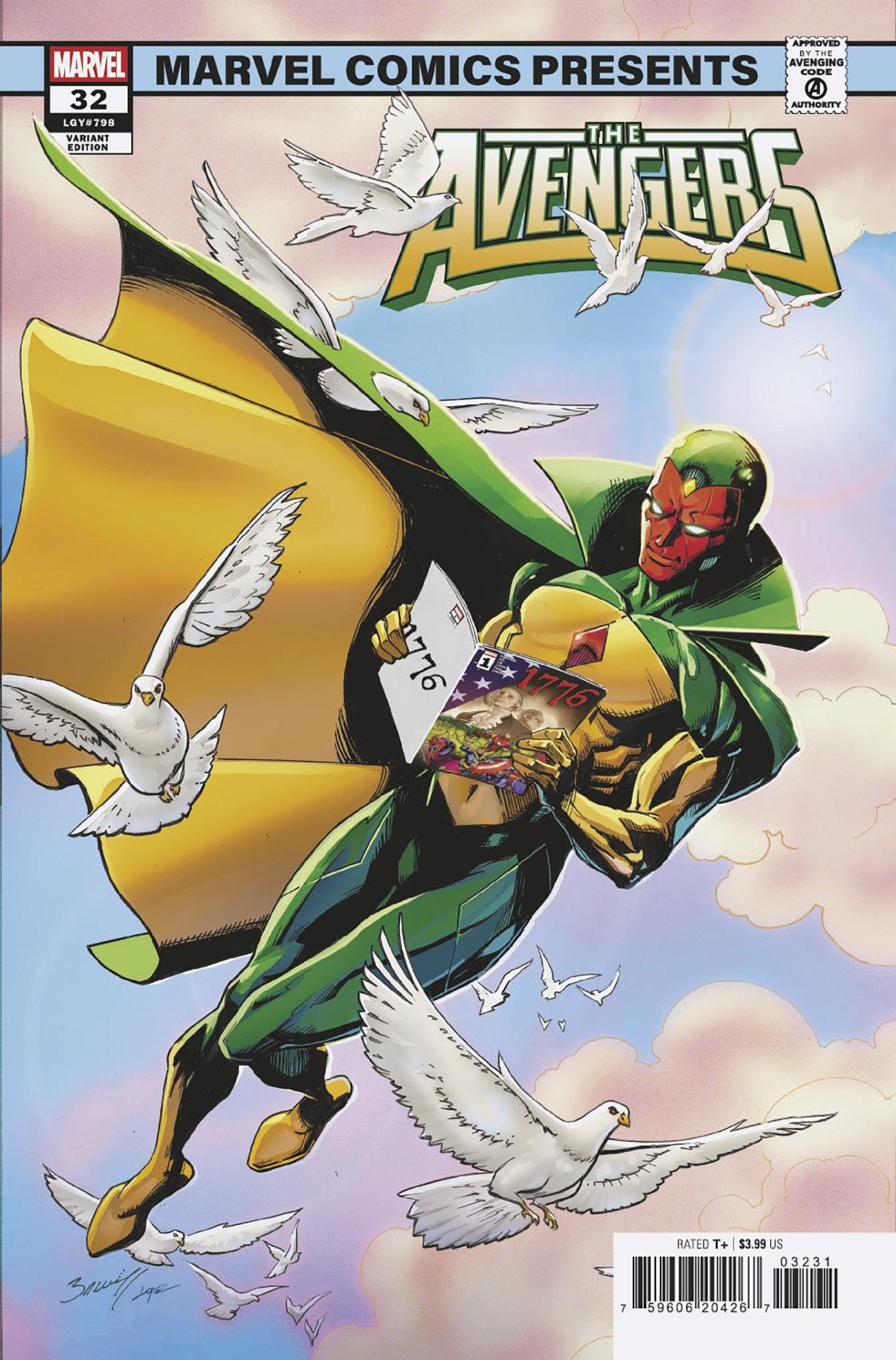 Avengers #32 Mark Bagley Marvel Comics Presents Variant | Game Master's Emporium (The New GME)