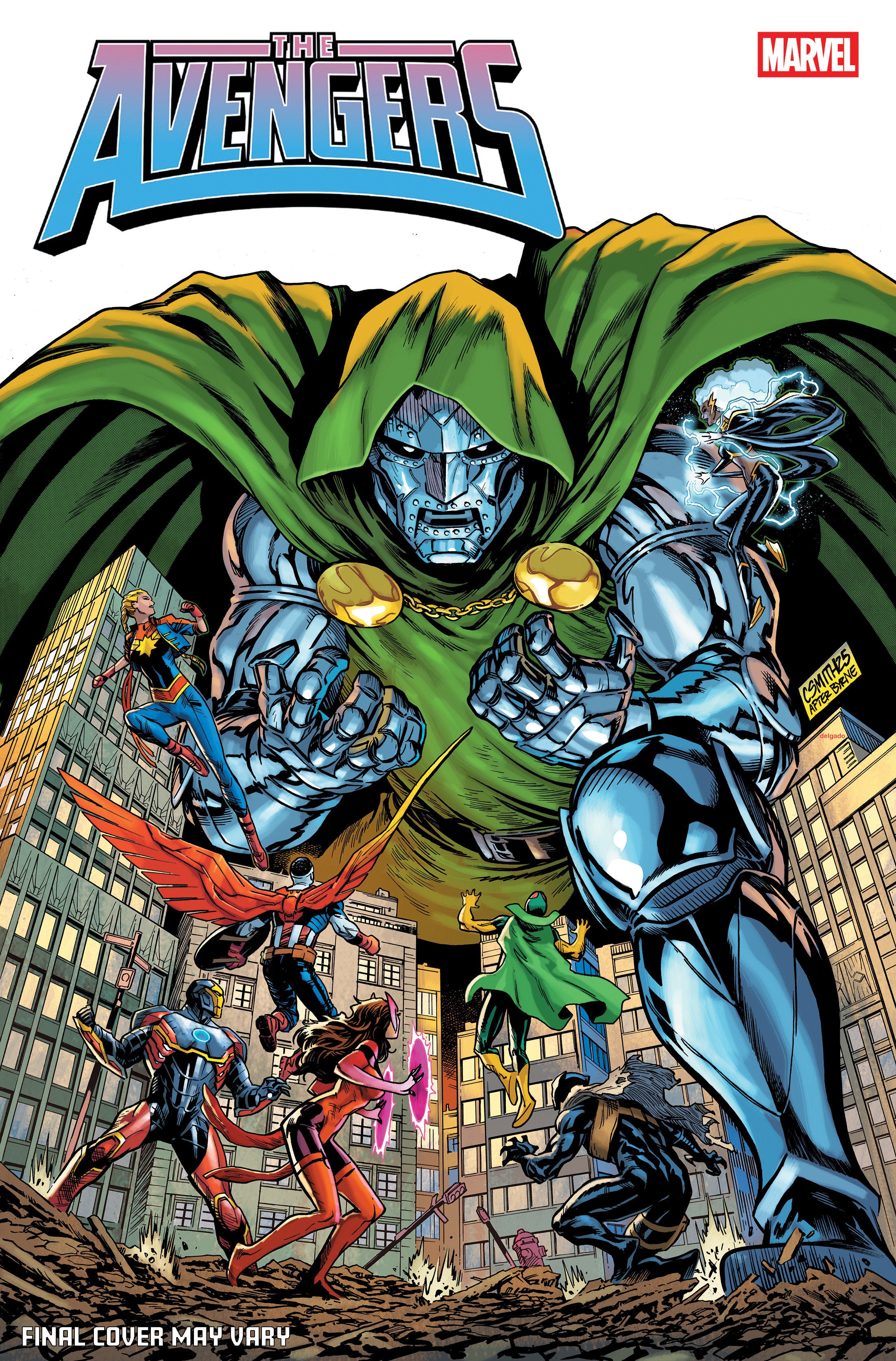 Avengers #36 Cory Smith Doom Homage Variant | Game Master's Emporium (The New GME)