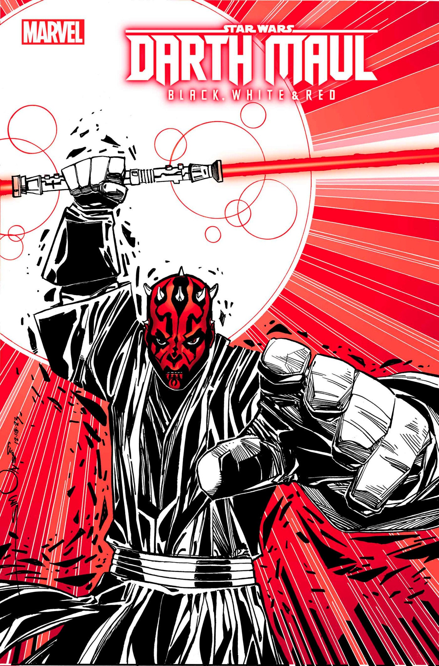 Star Wars: Darth Maul - Black, White & Red #4 Walt Simonson Variant | Game Master's Emporium (The New GME)