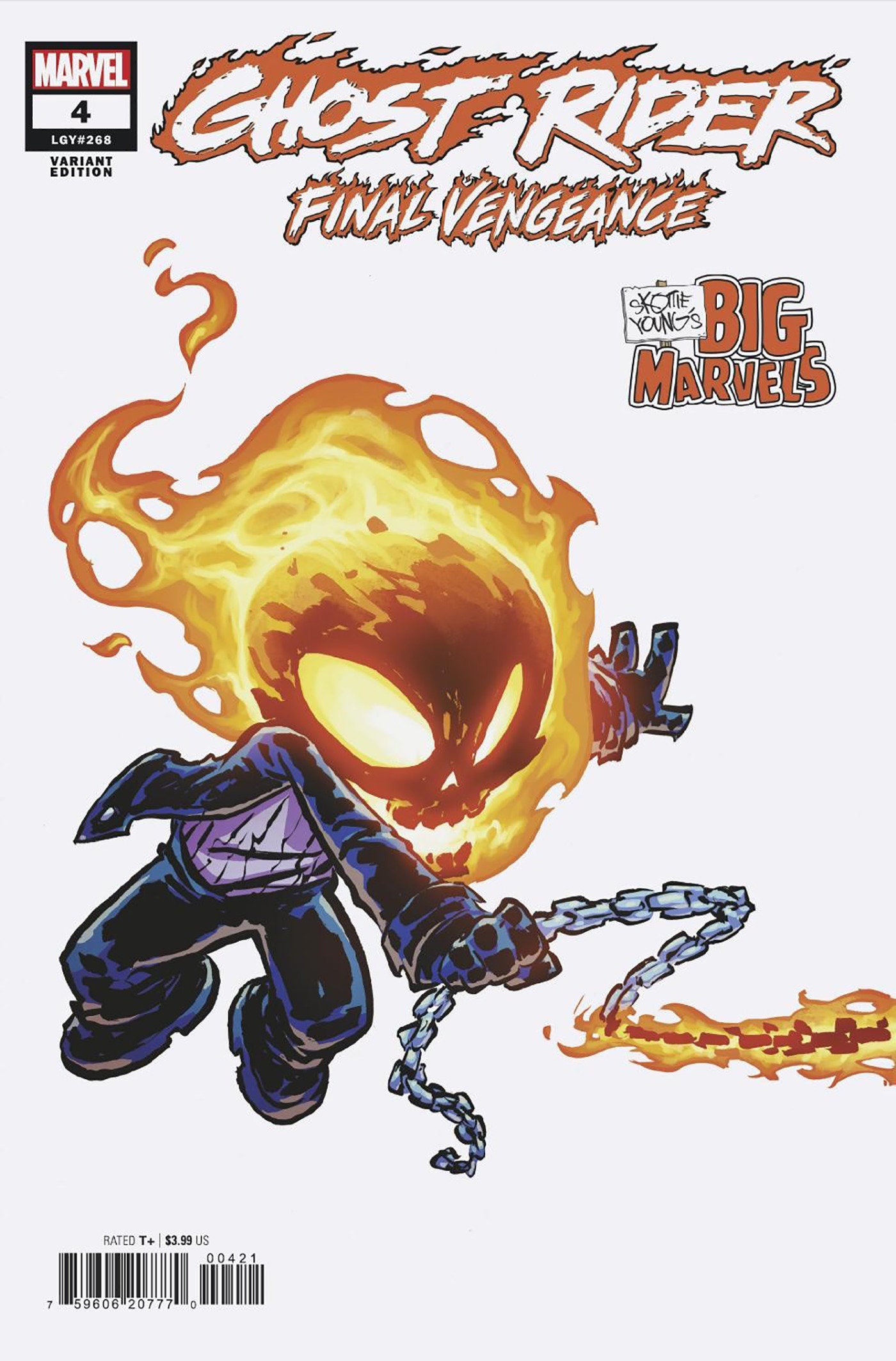 Ghost Rider: Final Vengeance #4 Skottie Young'S Big Marvel Variant | Game Master's Emporium (The New GME)