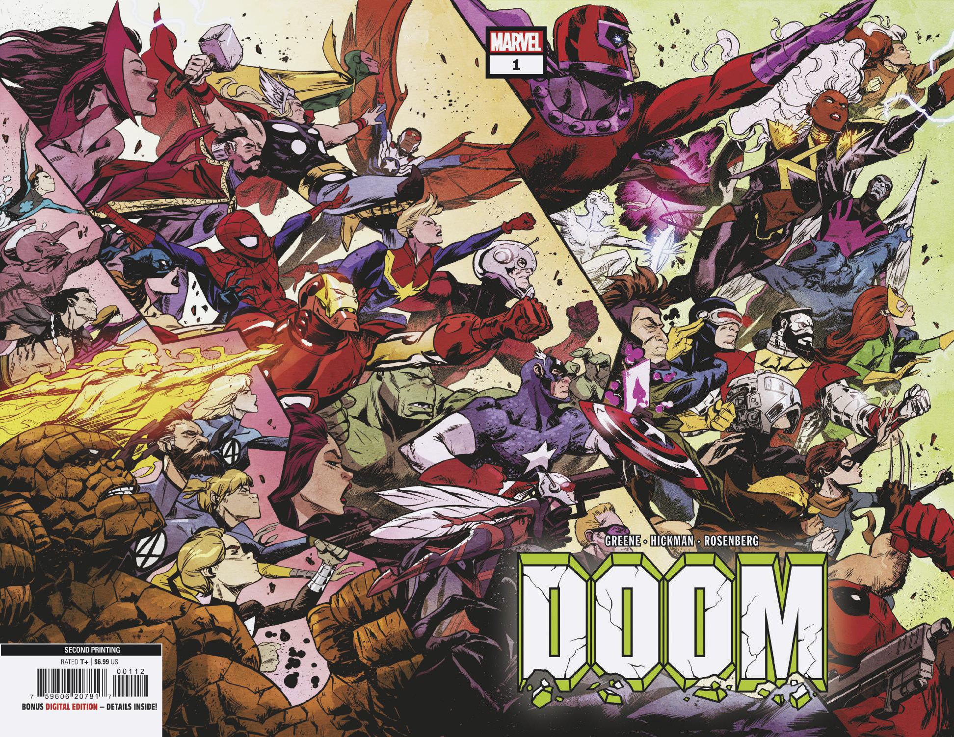 Doom #1 Sanford Greene Wraparound 2nd Print Variant | Game Master's Emporium (The New GME)