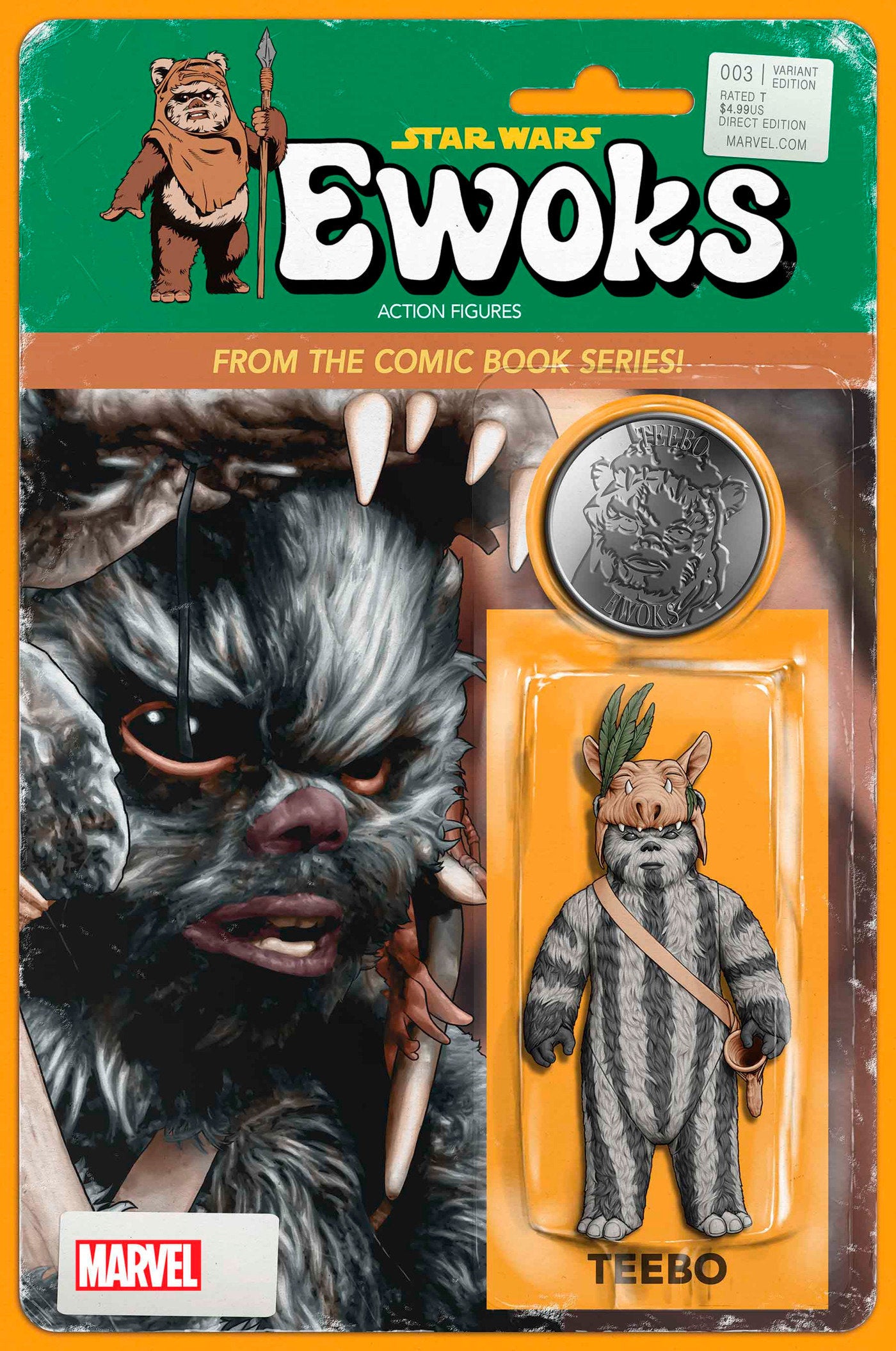 Star Wars: Ewoks #3 John Tyler Christopher Action Figure Variant | Game Master's Emporium (The New GME)