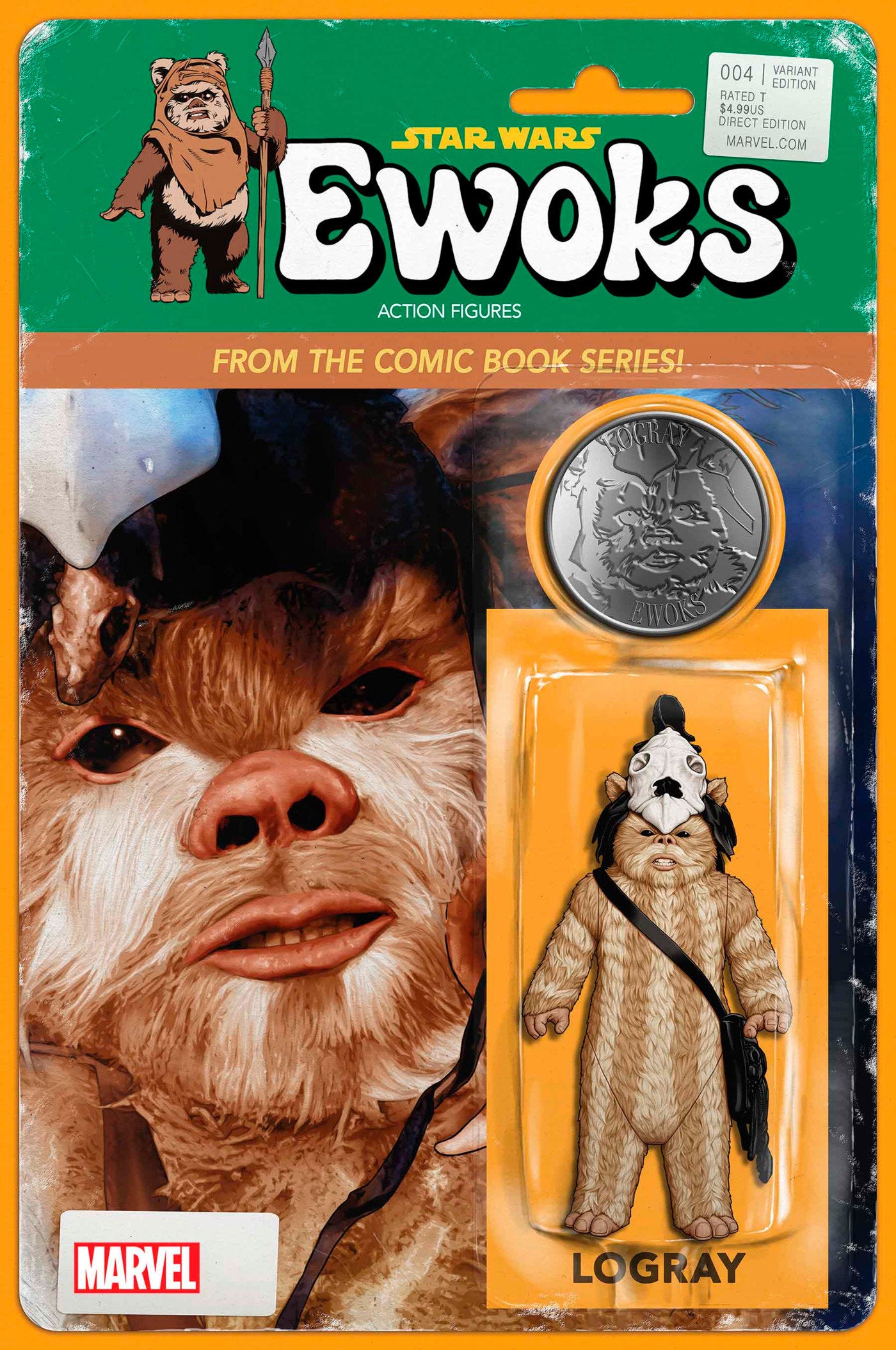 Star Wars: Ewoks #4 John Tyler Christopher Action Figure Variant | Game Master's Emporium (The New GME)