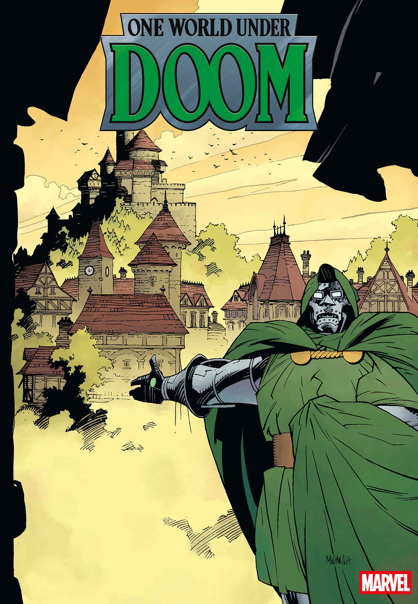 One World Under Doom #1 Mike Mignola Hidden Gem Variant | Game Master's Emporium (The New GME)