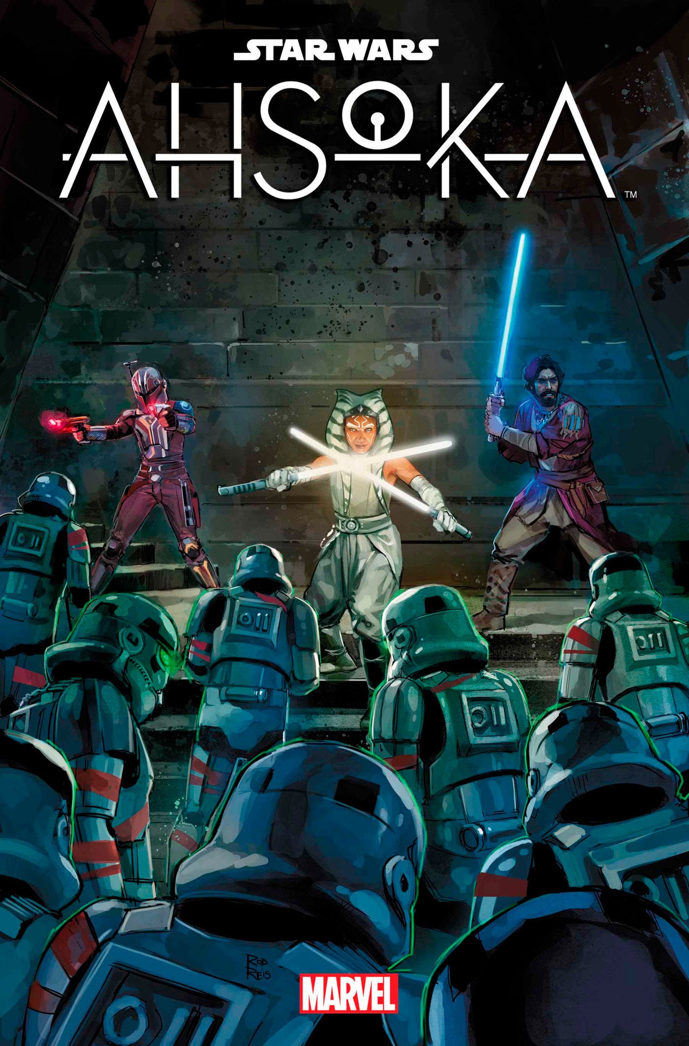 Star Wars: Ahsoka #8 Rod Reis Variant | Game Master's Emporium (The New GME)