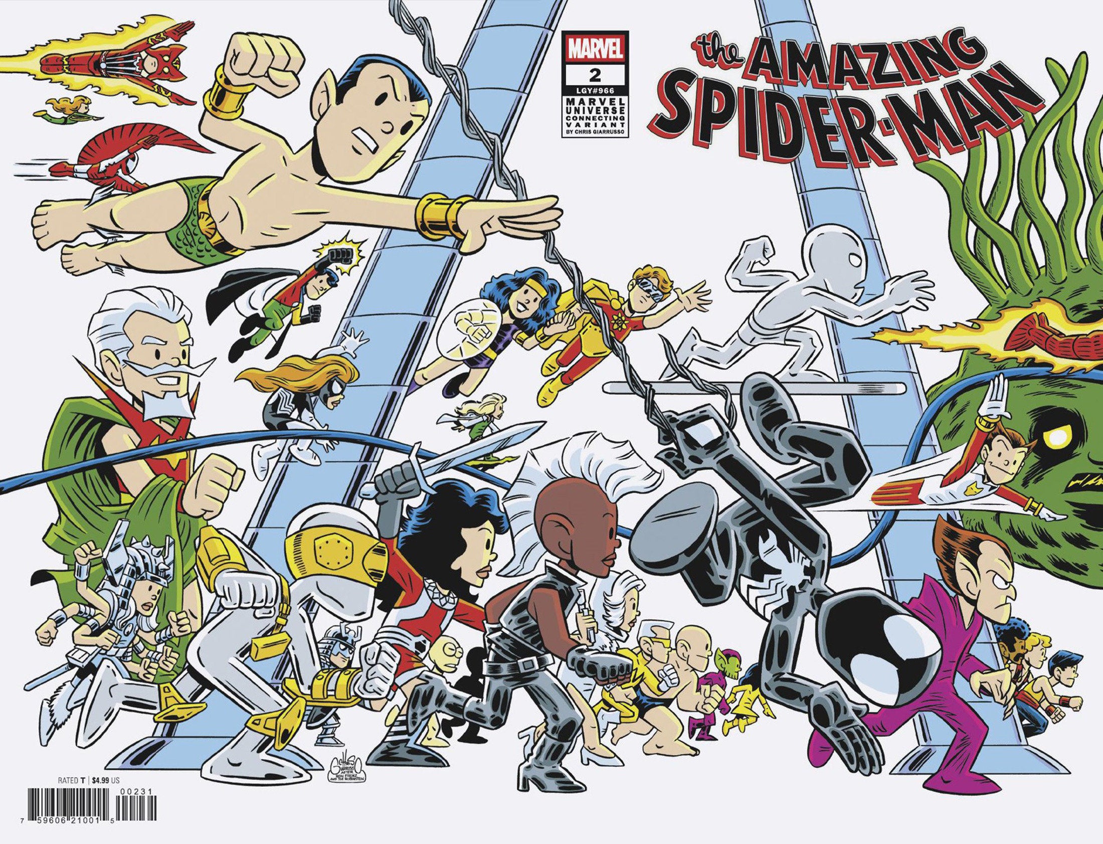 Amazing Spider-Man #2 Chris Giarrusso Marvel Universe Connecting Wrap Variant L | Game Master's Emporium (The New GME)