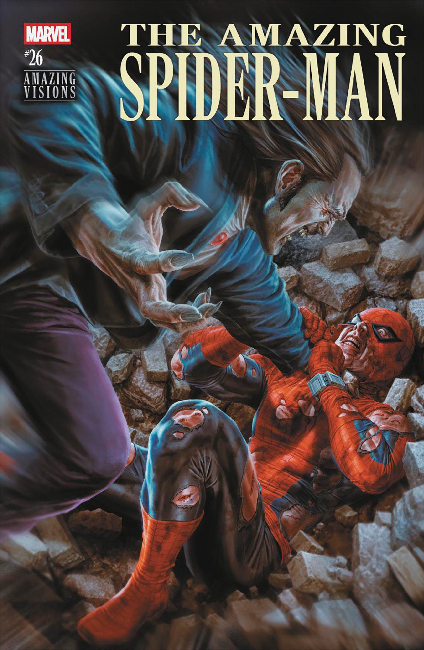 Amazing Spider-Man #26 Lee Bermejo Amazing Visions Variant [Ds] | Game Master's Emporium (The New GME)